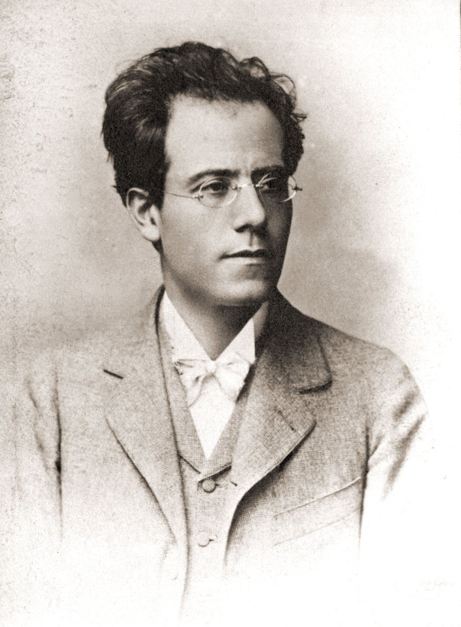 Gustaw Mahler (1860 - 1911). autorstwa Unknown photographer