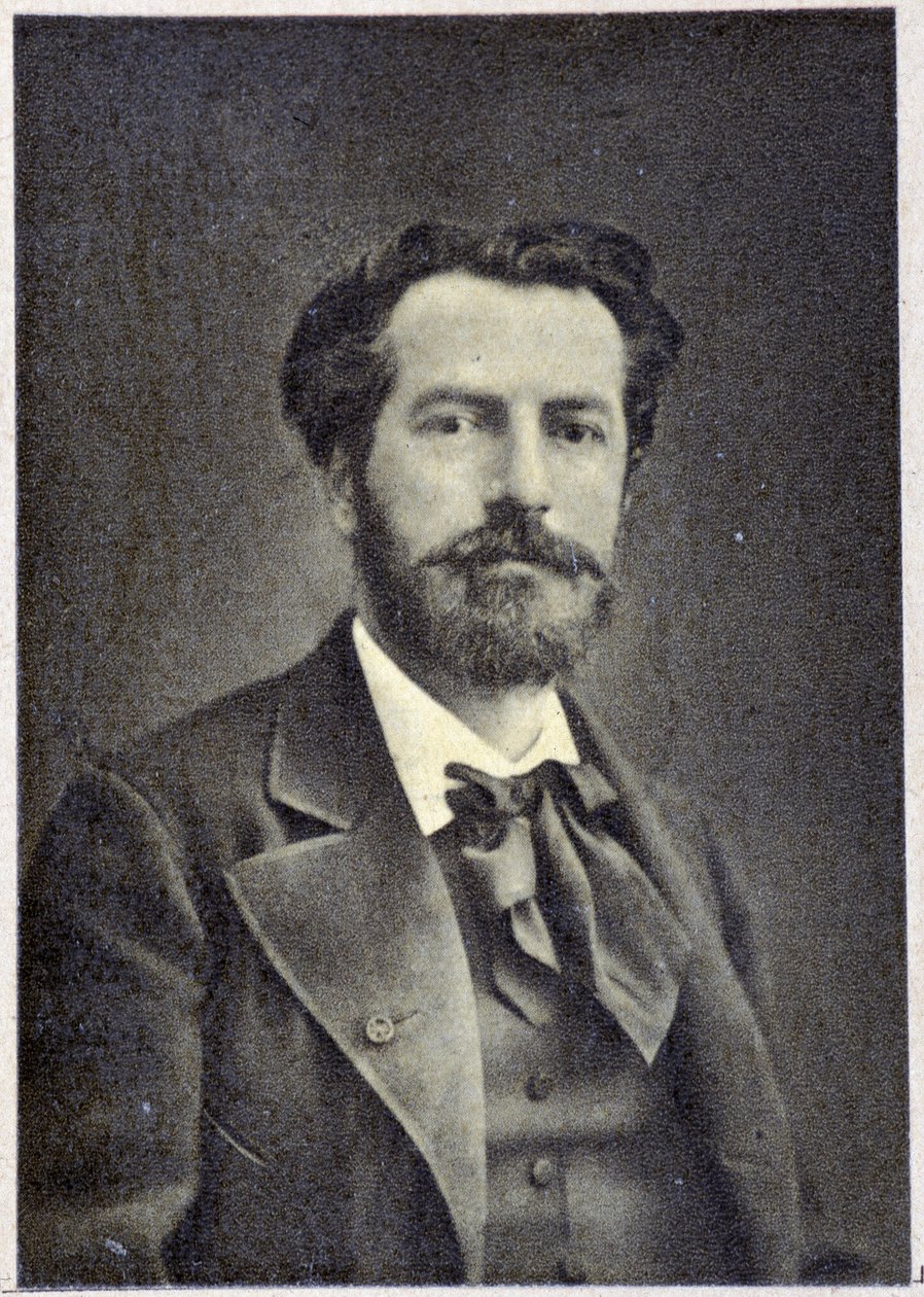 Portret Bartholdiego w 1880 r. autorstwa Unknown photographer