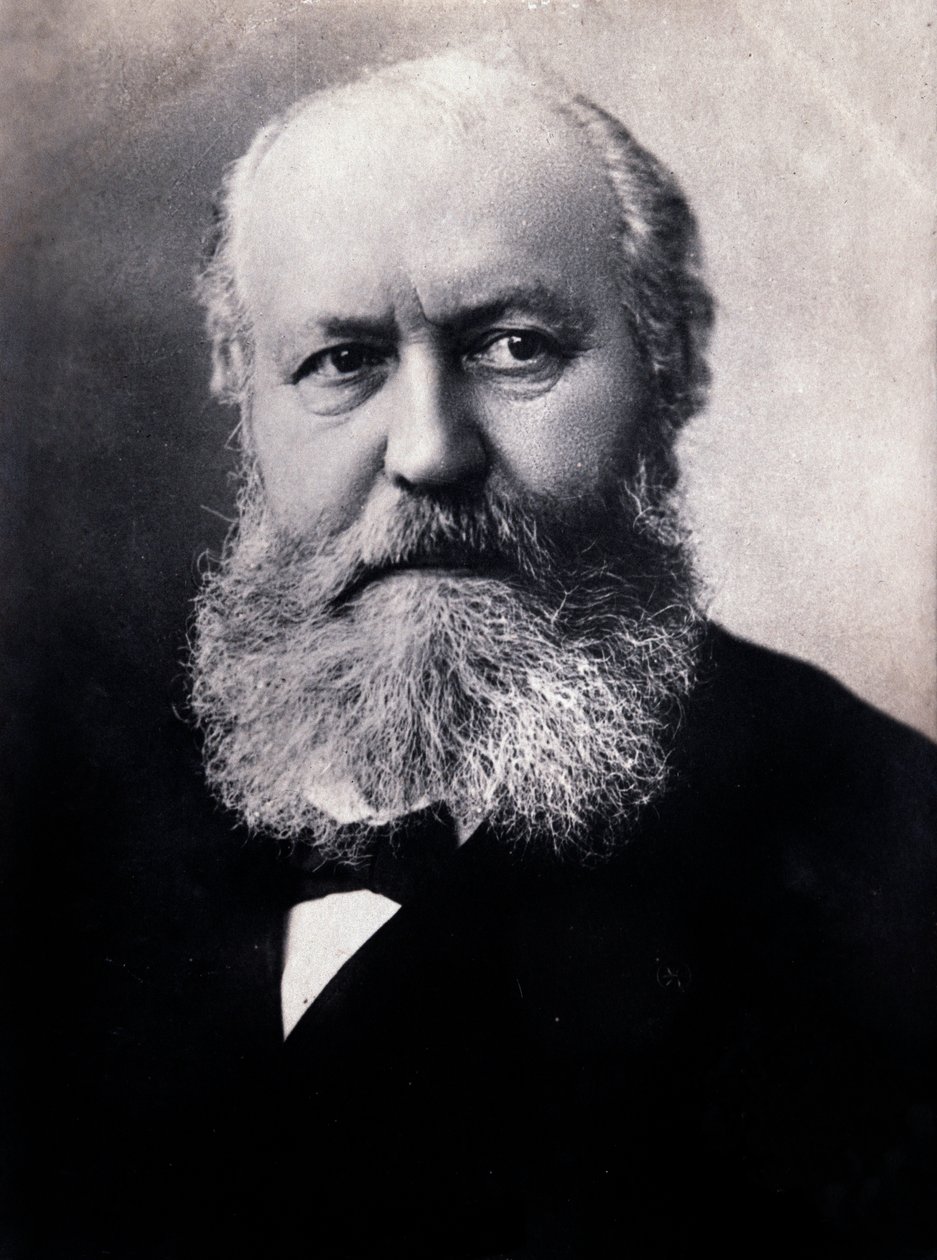 Portret Charlesa Gounoda (zdjęcie czarno-białe) autorstwa Unknown photographer