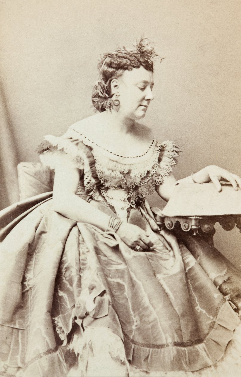 Portret Erminy Rudersdorf autorstwa Unknown photographer