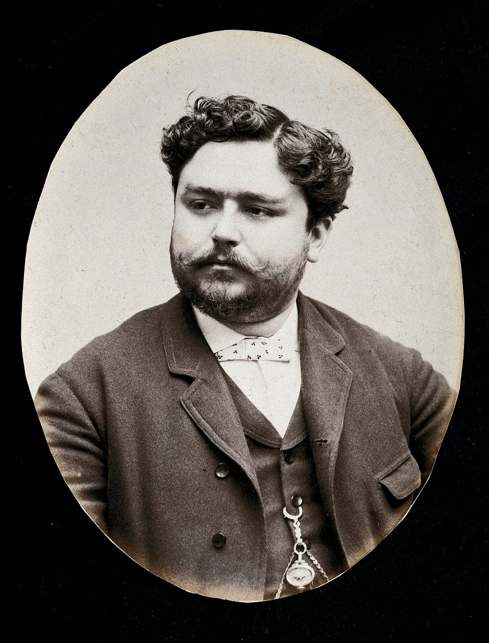Portret Izaaka Albeniza autorstwa Unknown photographer