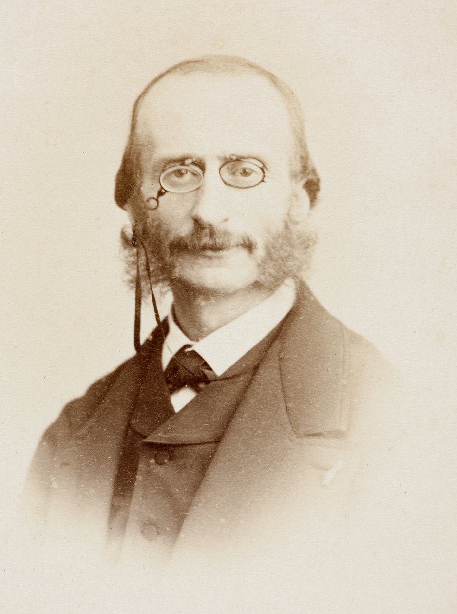 Portret Jacques’a Offenbacha autorstwa Unknown photographer
