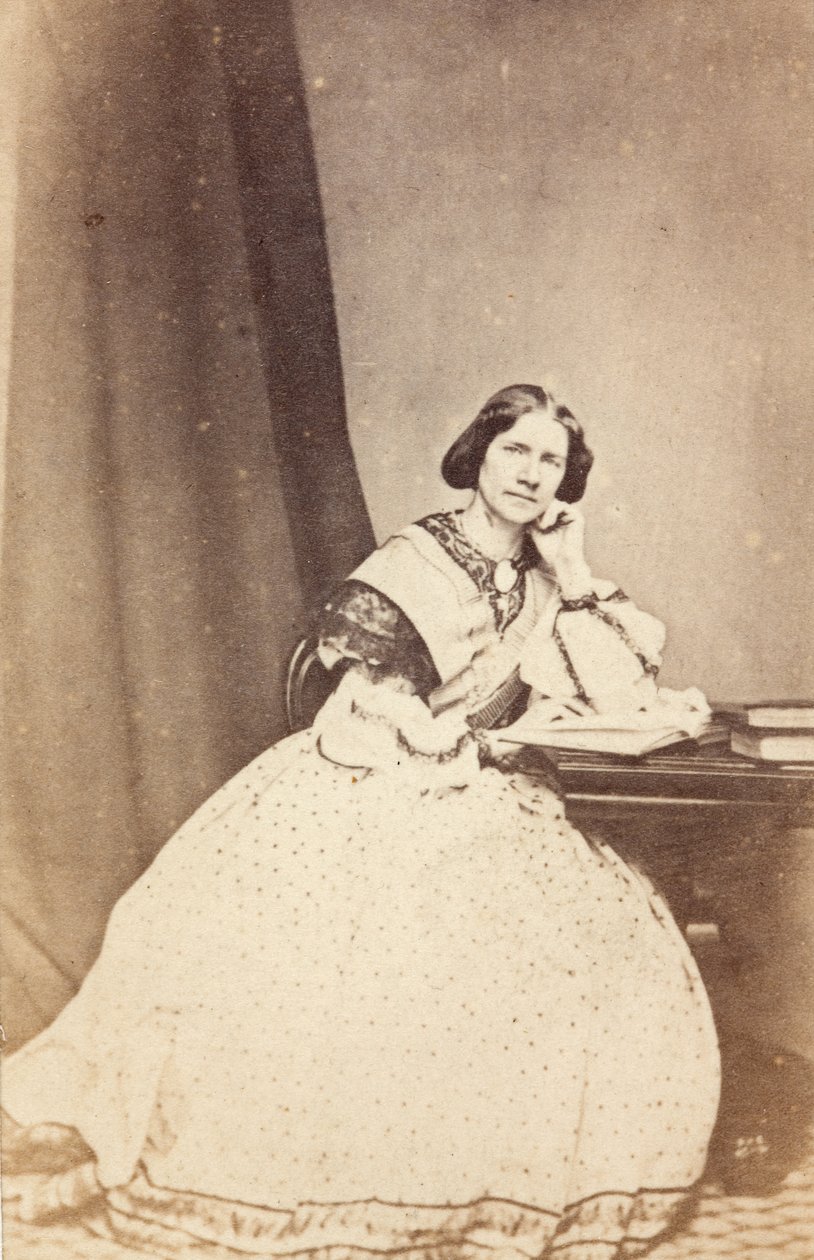 Portret Jenny Lind Goldschmidt autorstwa Unknown photographer