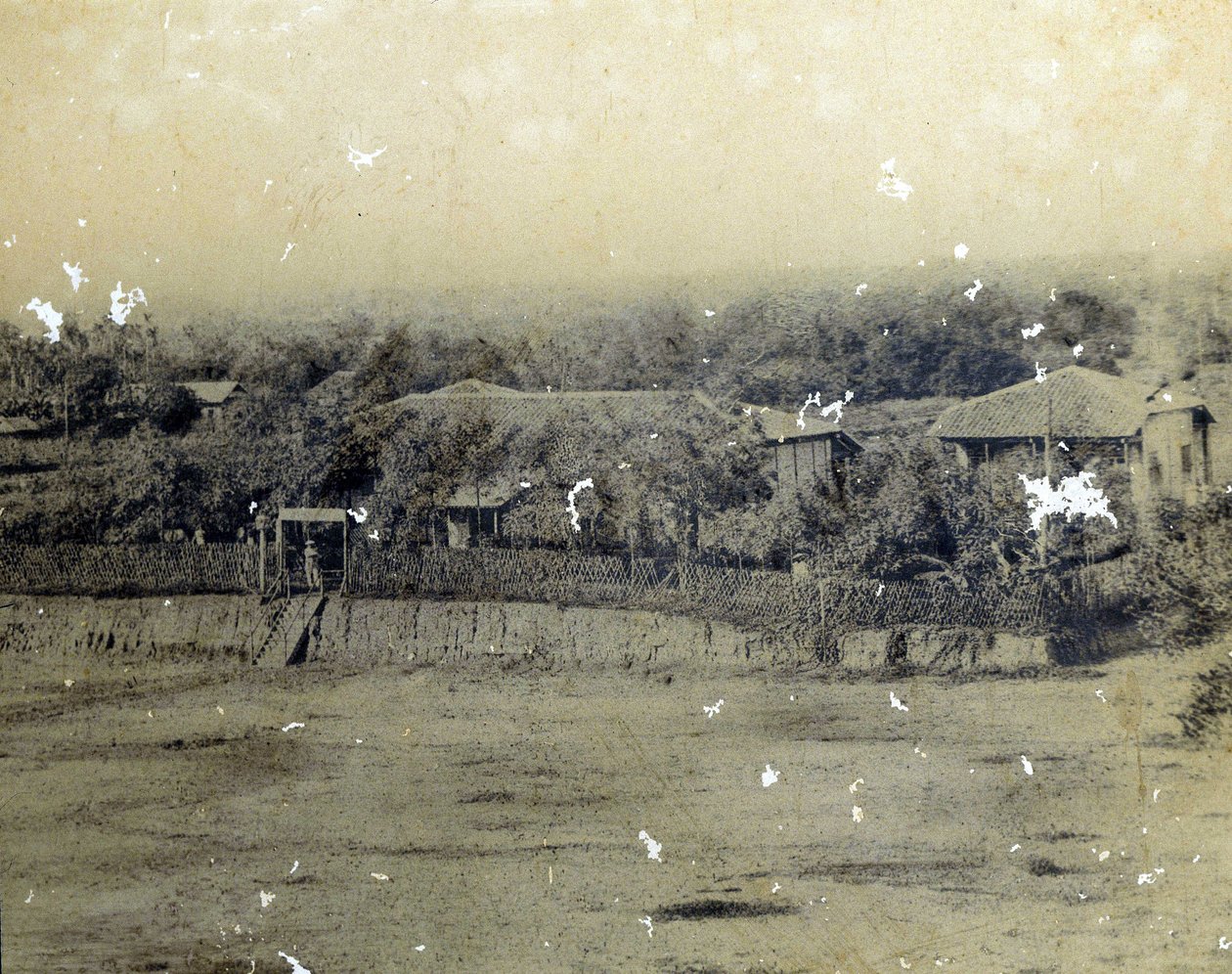 Sajgon Post Building v. 1863. autorstwa Unknown photographer