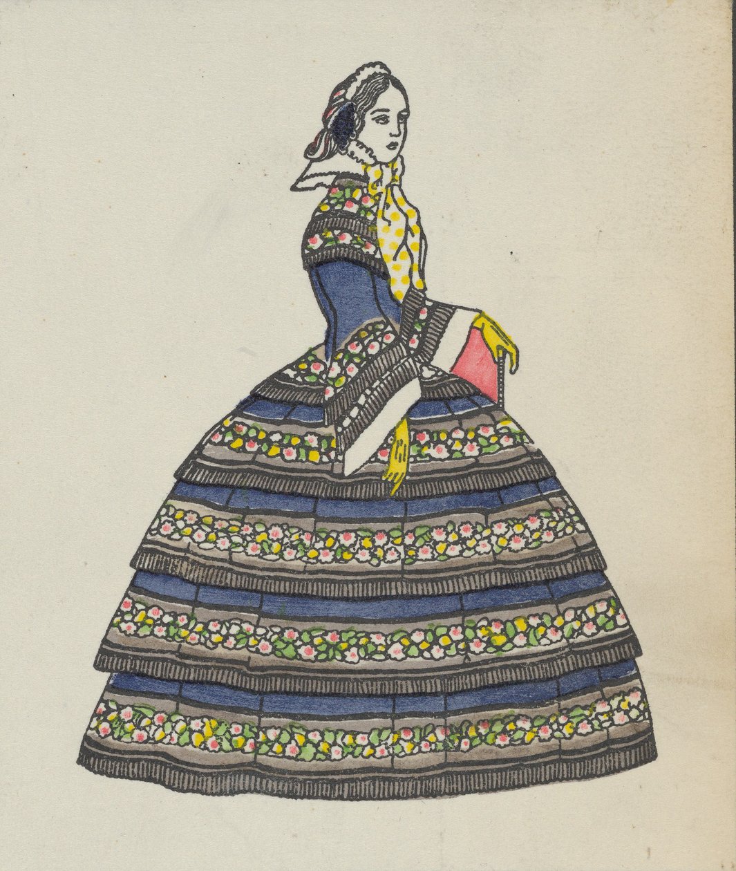 Moda biedermeierowska, 1908. autorstwa Urban Janke