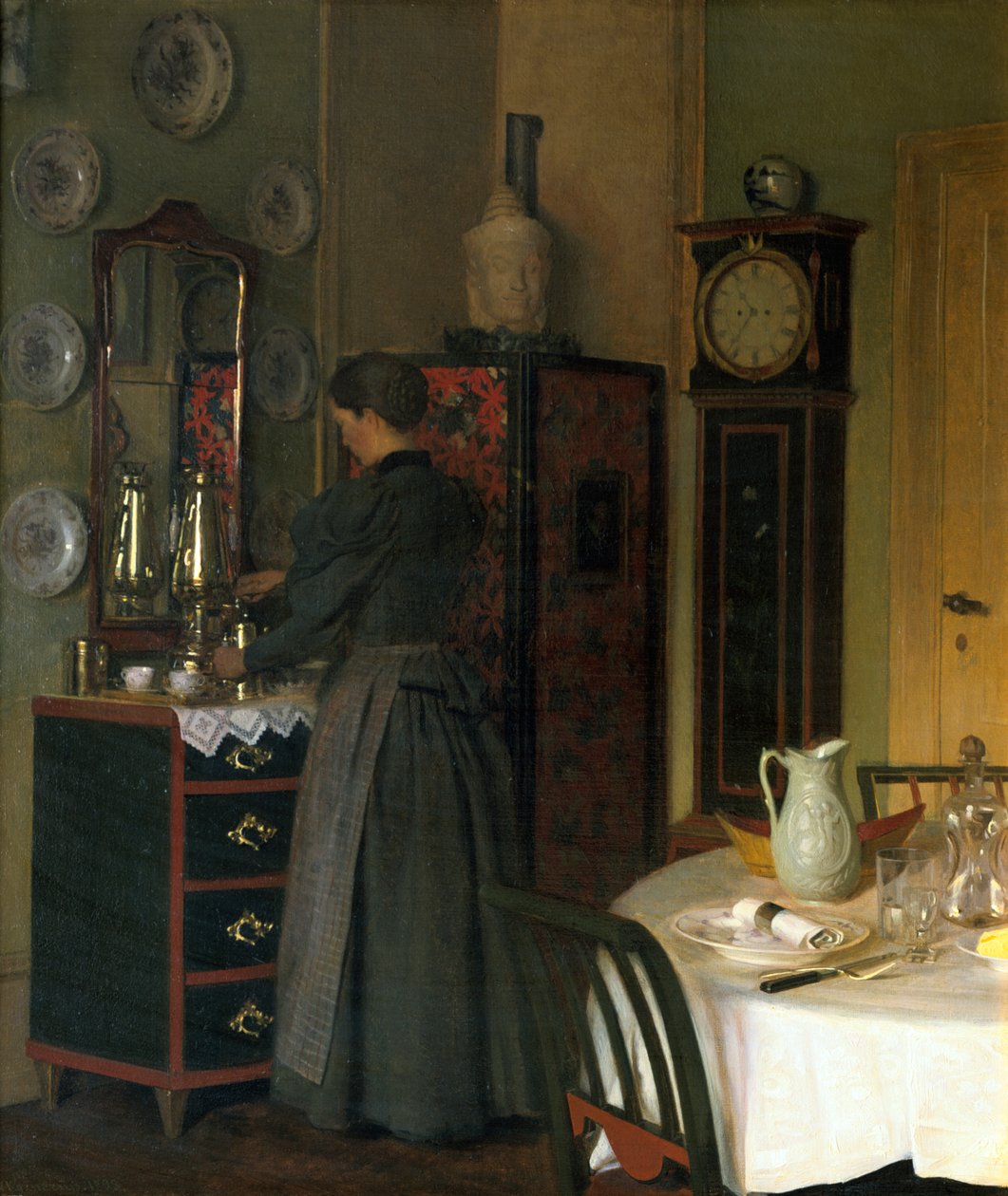 Podwieczorek, 1898 autorstwa Valdemar Kornerup