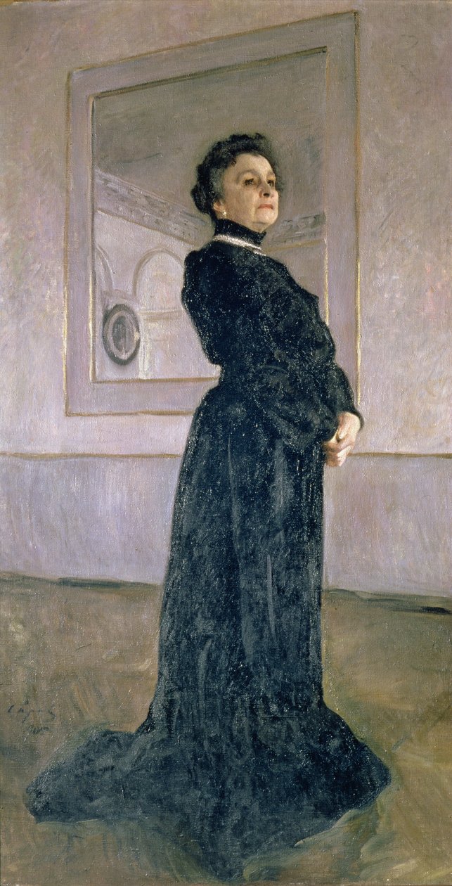 Portright Marii Nikołajewnej Ermolovej (1853-1928) 1905 autorstwa Valentin Aleksandrovich Serov