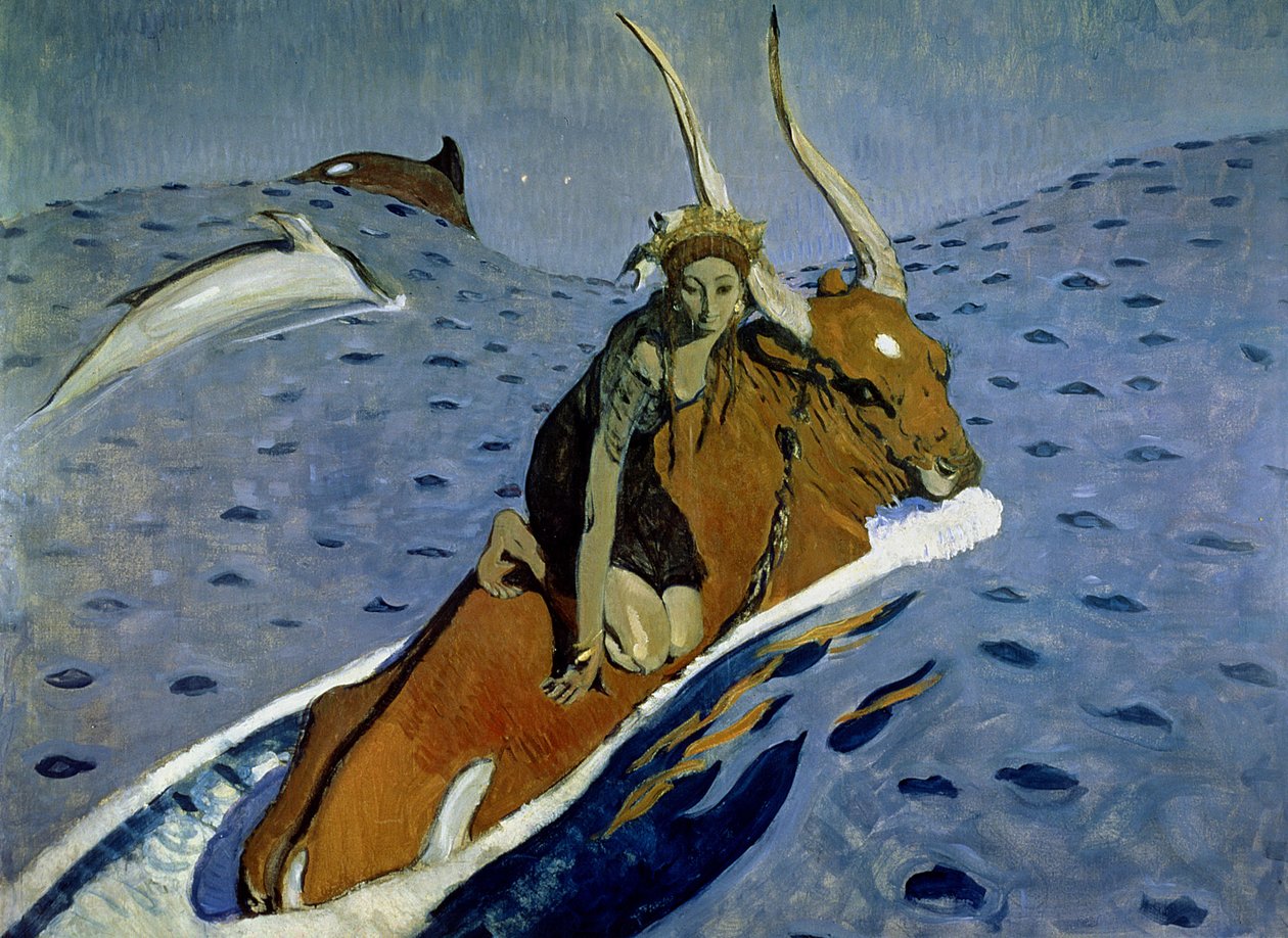 Европ дахь хүчингийн хэрэг, 1910 он autorstwa Valentin Aleksandrovich Serov