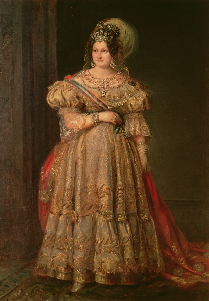 Maria Krystyna de Bourbon (1806-1878) autorstwa Valentin Carderera y Solano