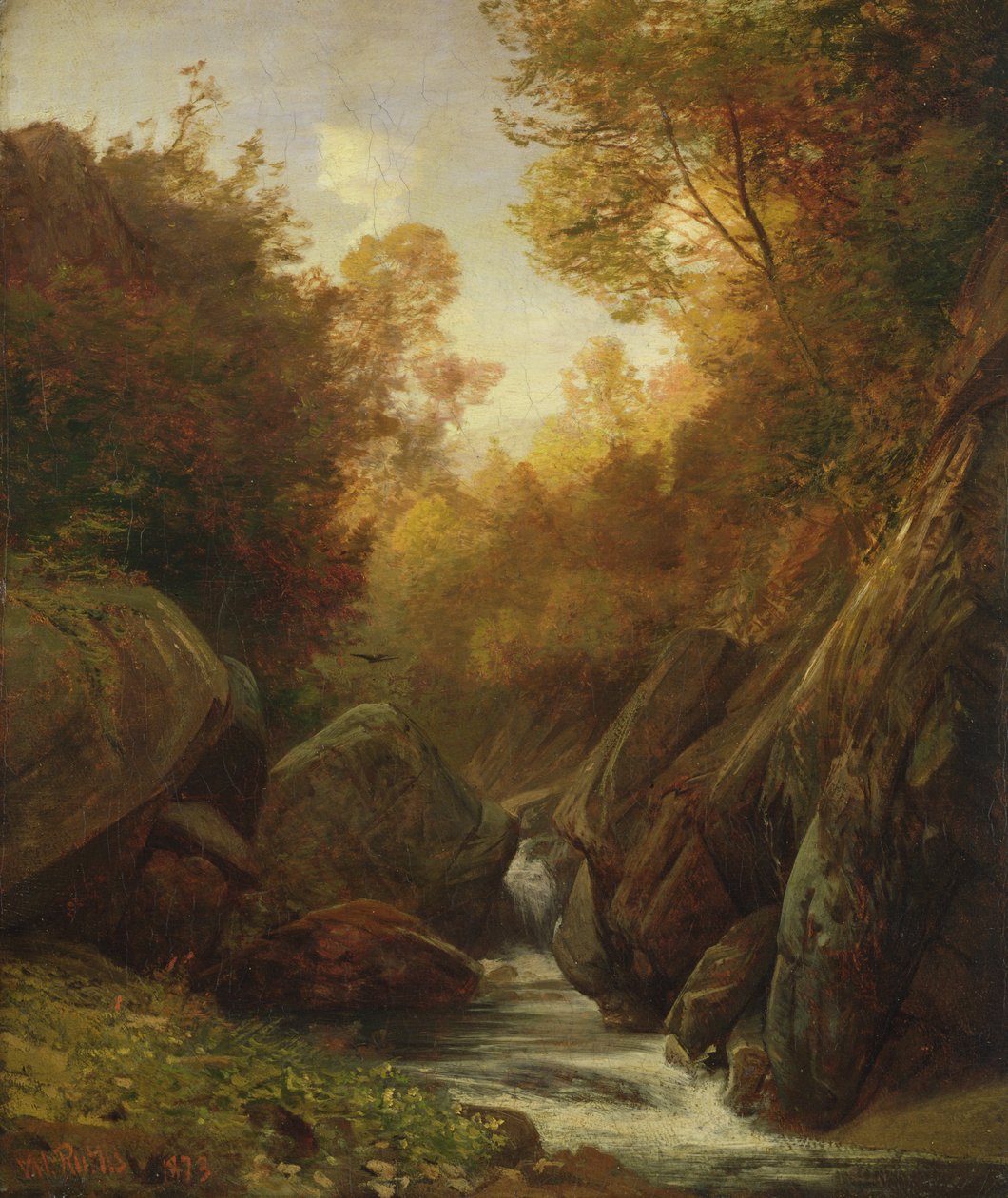 Leśna Wiosna, 1873 autorstwa Valentin Ruths