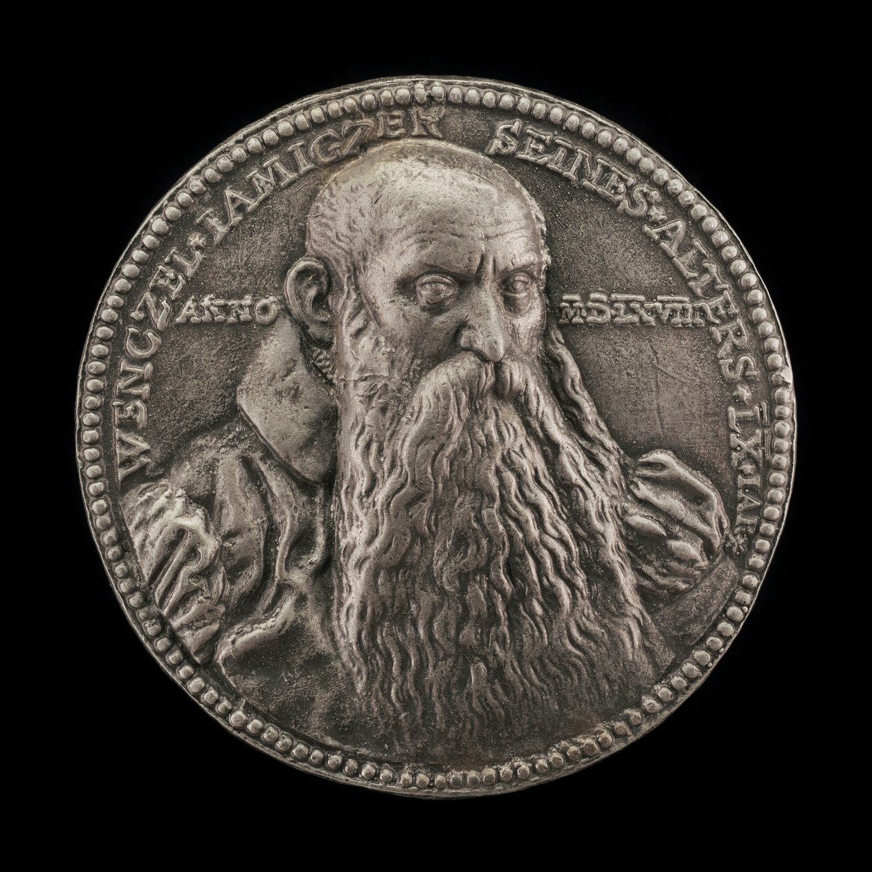 Wenzel Jamnitzer, 1508-1585, Złotnik, 1568. autorstwa Valentin Maler
