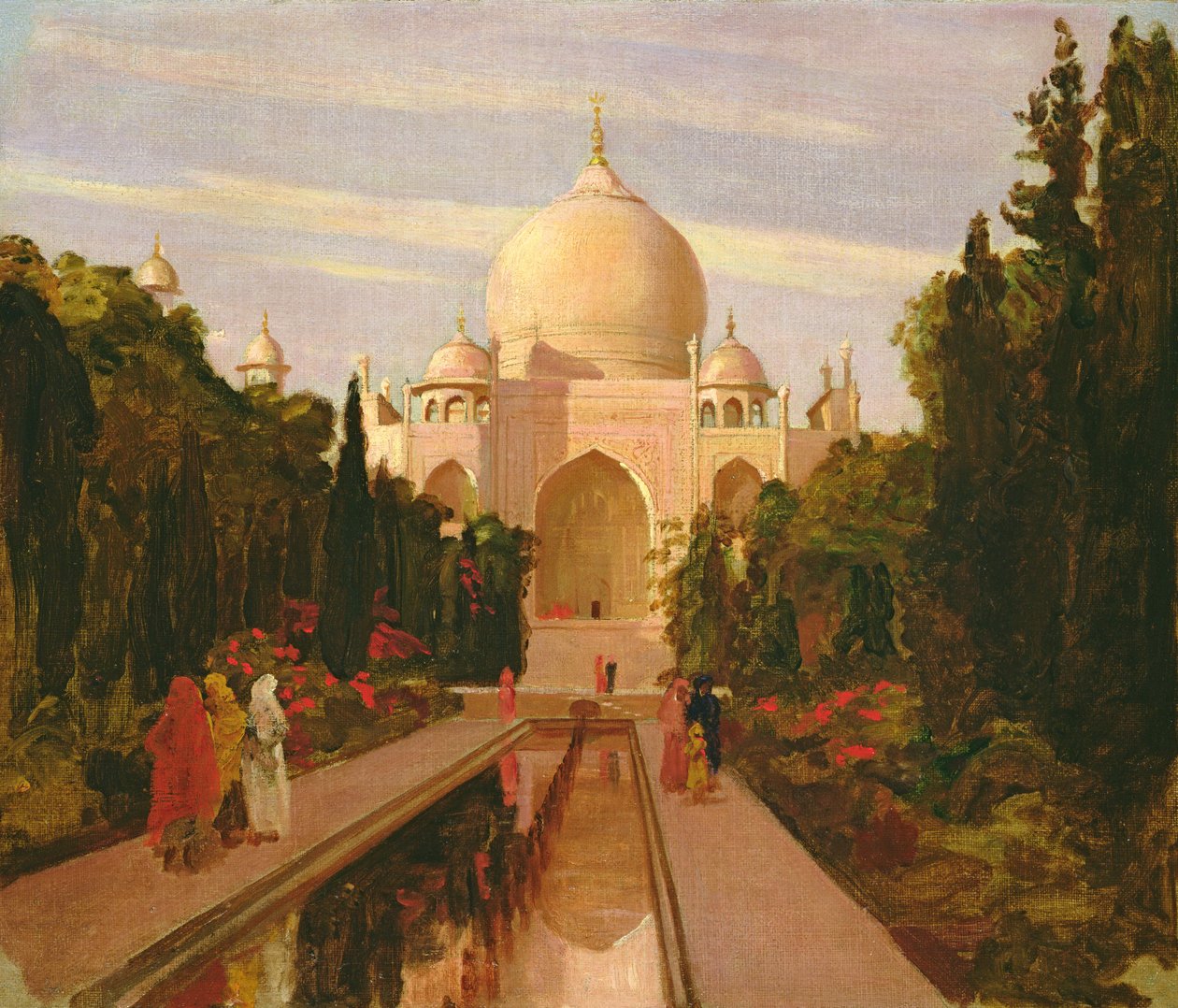 Tadź Mahal, 1877 autorstwa Valentine Cameron Prinsep