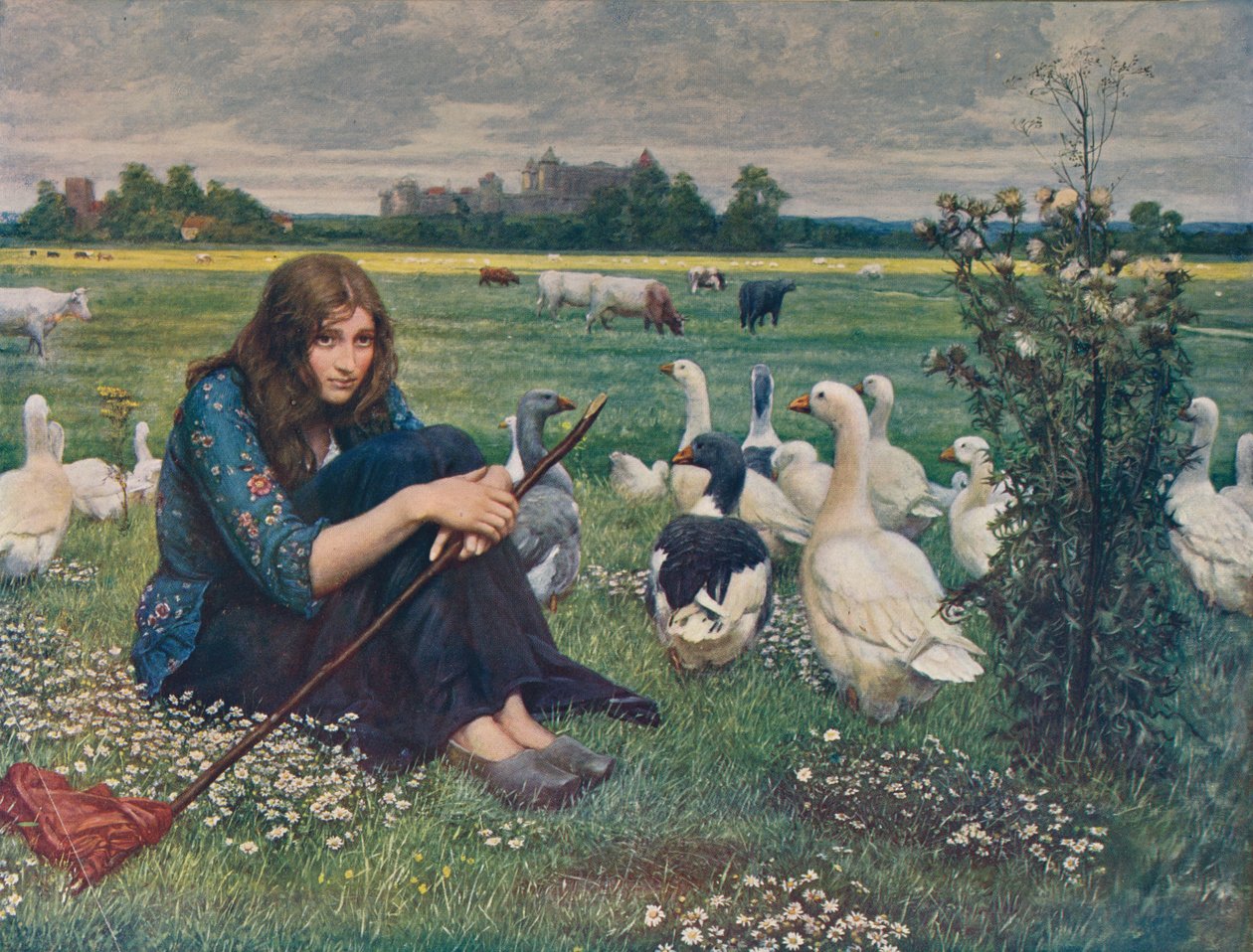 Gęsiareczka, ok. 1878, ok. 1915 autorstwa Valentine Cameron Prinsep