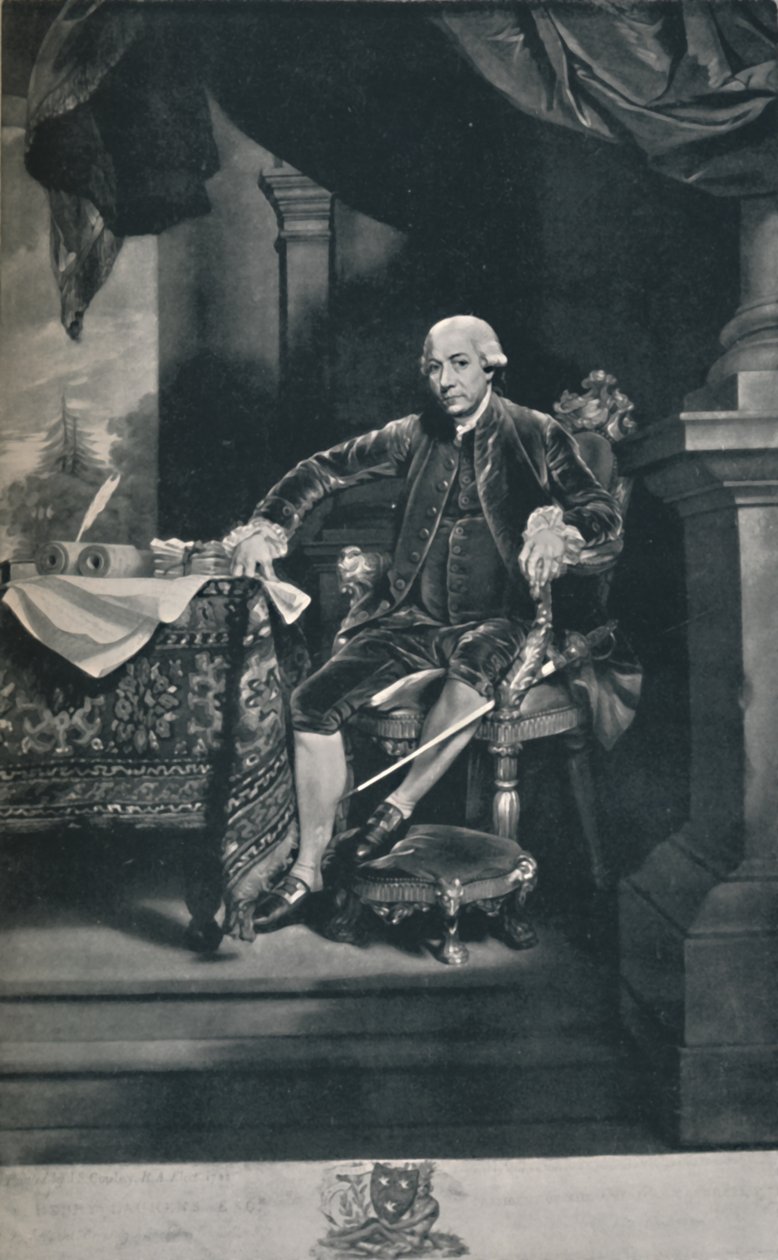 „Henryk Laurens”, c1758-1770, 1928 autorstwa Valentine Green