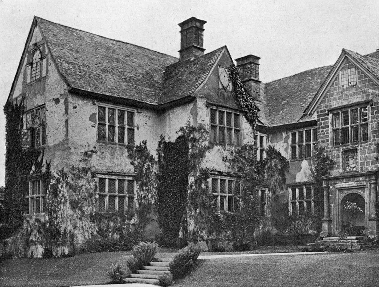 Sydenham House, Marystow, Devon, 1924-1926. autorstwa Valentine and Sons Ltd