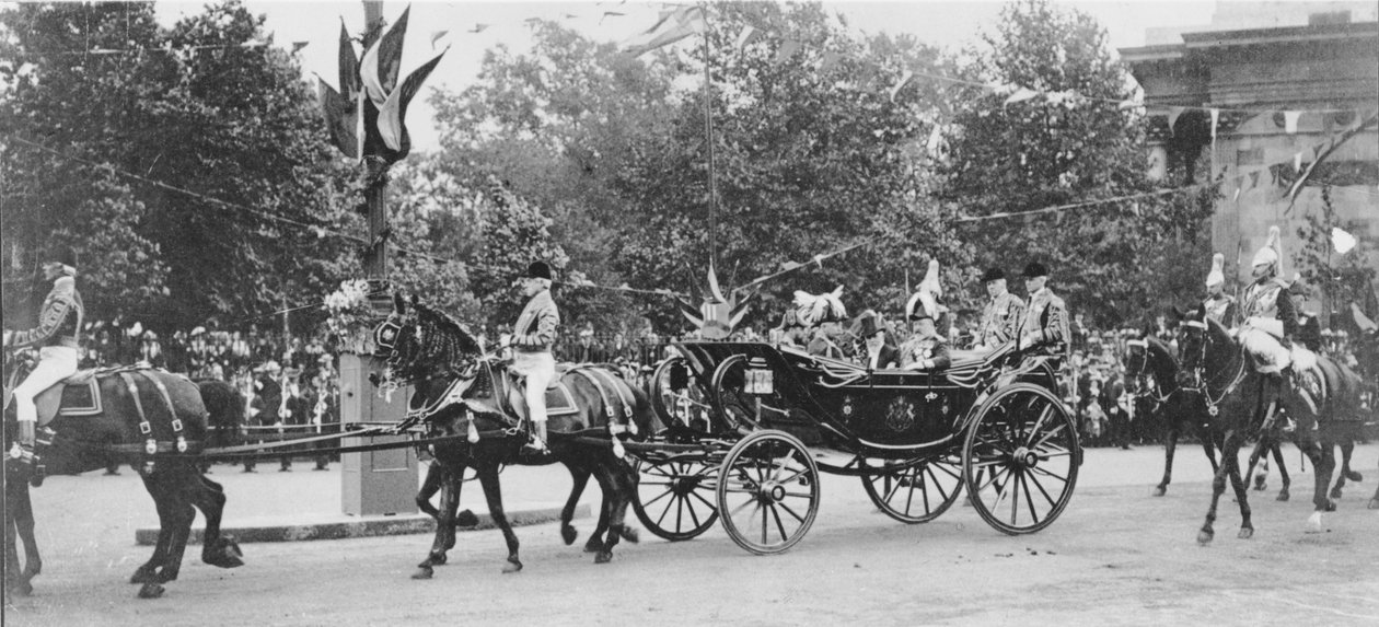 Przybycie Emila Loubeta do Paryża, 6 lipca 1903 r. autorstwa Valerian Gribayedoff
