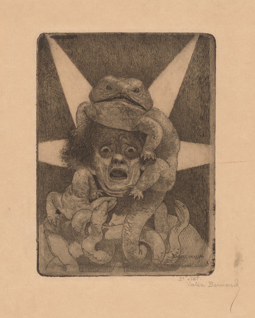 Cauchemar (Koszmar) autorstwa Valère Bernard