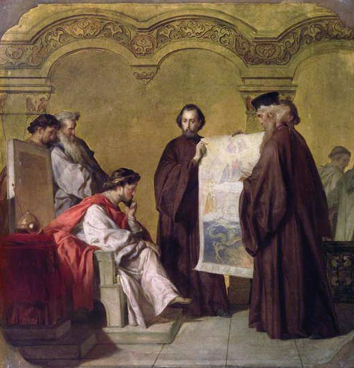 Wielki Książę Władimir (1847-1909) Przyjęcie Ambasadorów autorstwa Vasili Vasilievich Vereshchagin