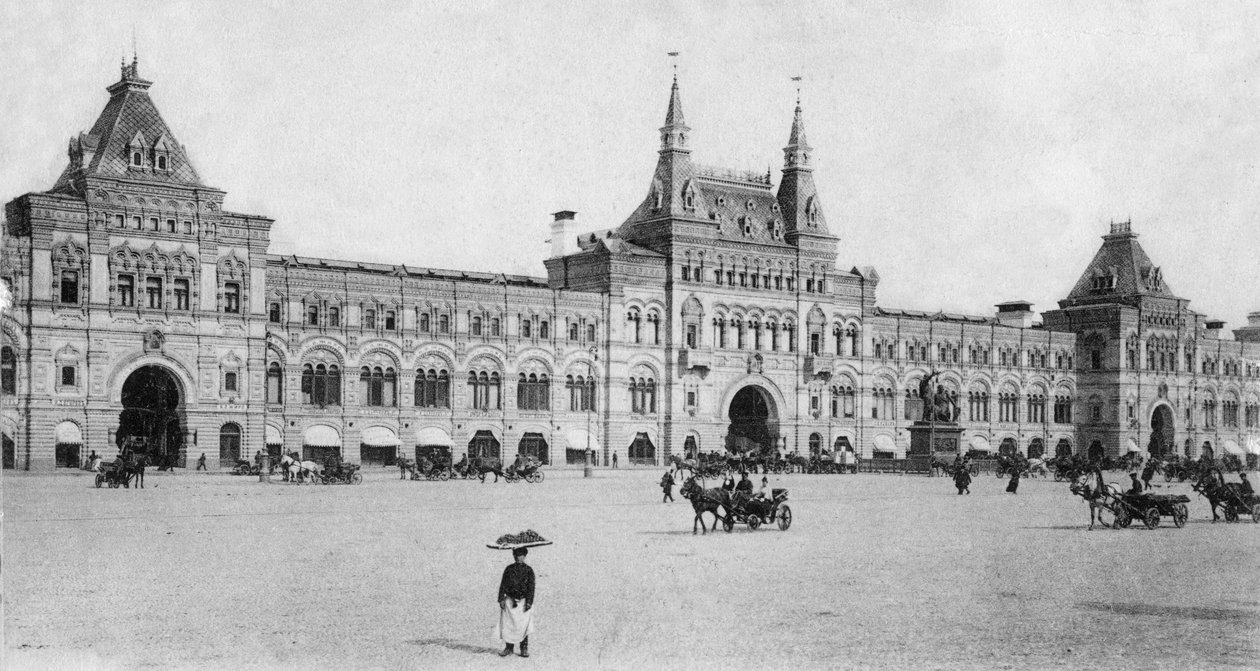 Moskiewski dom towarowy z przełomu XIX i XX wieku autorstwa Vasili Vasilievich Vereshchagin
