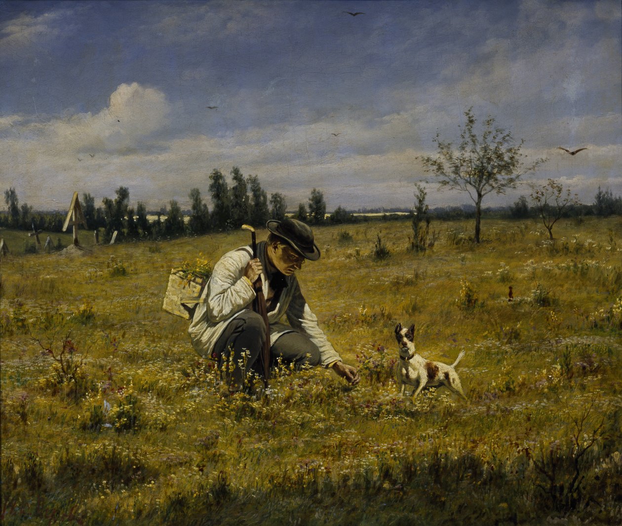 botanik, 1874 autorstwa Vasili Grigorevich Perov