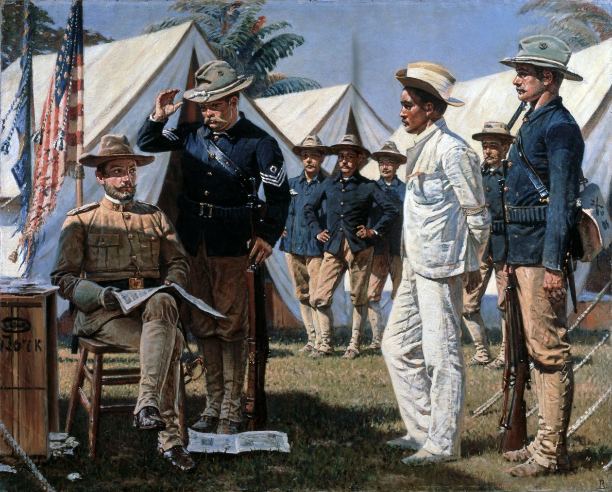 Szpieg, 1901 autorstwa Vasili Vasilievich Vereshchagin