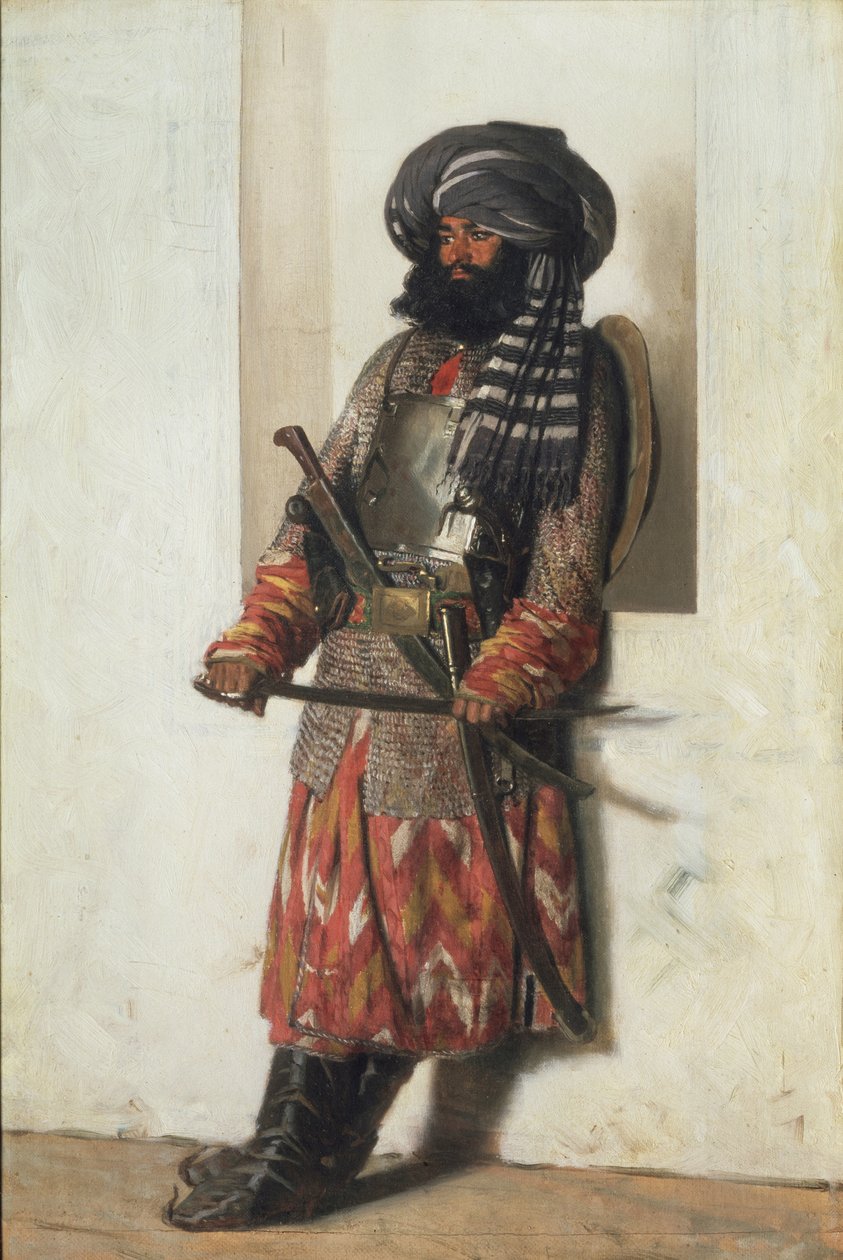 Afgańczyk, 1870 autorstwa Vasili Vasilievich Vereshchagin