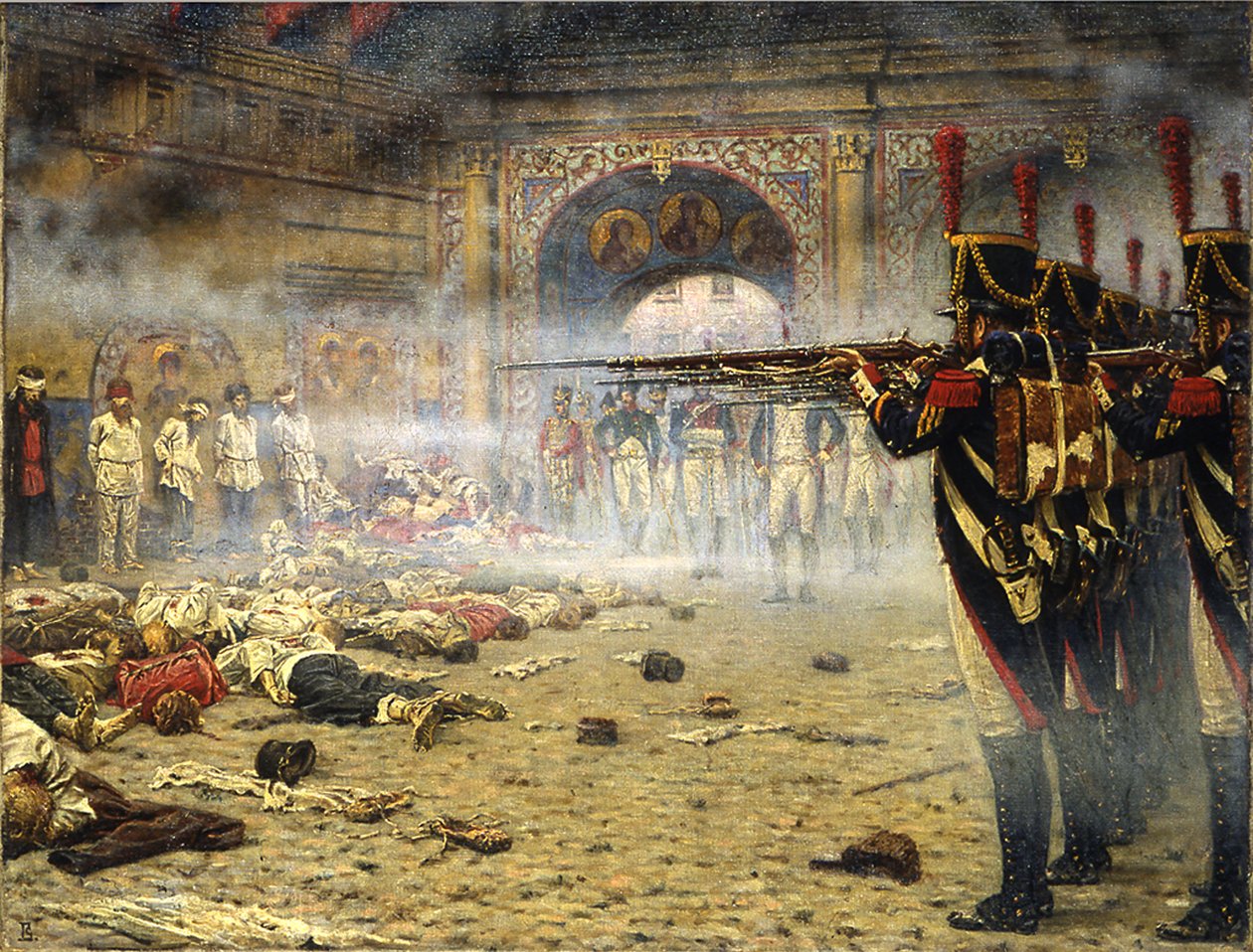 Francuzi w Moskwie, 1897-1898 autorstwa Vasili Vasilievich Vereshchagin