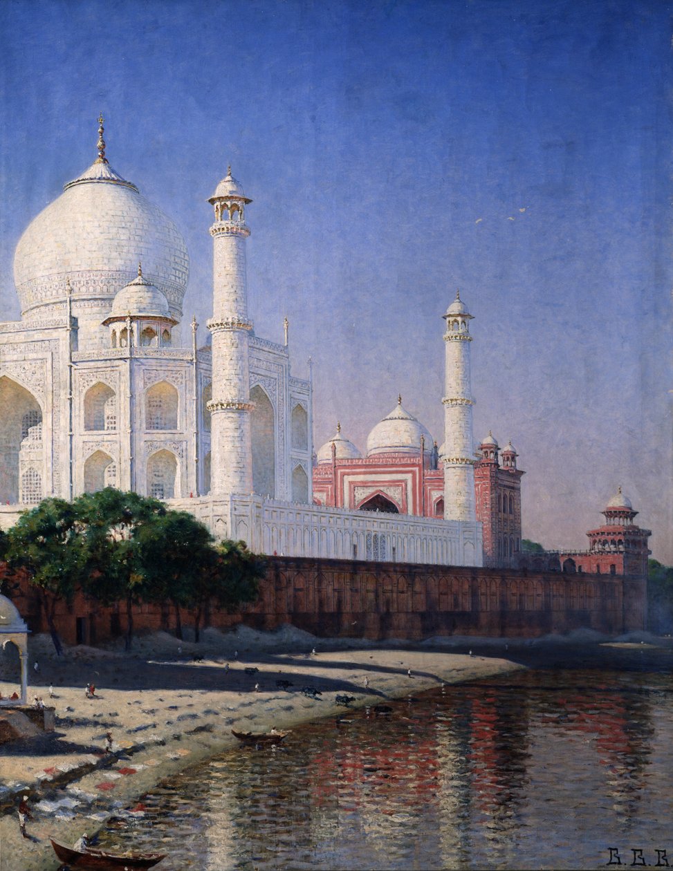 Taj Mahal w Agra autorstwa Vasili Vasilievich Vereshchagin