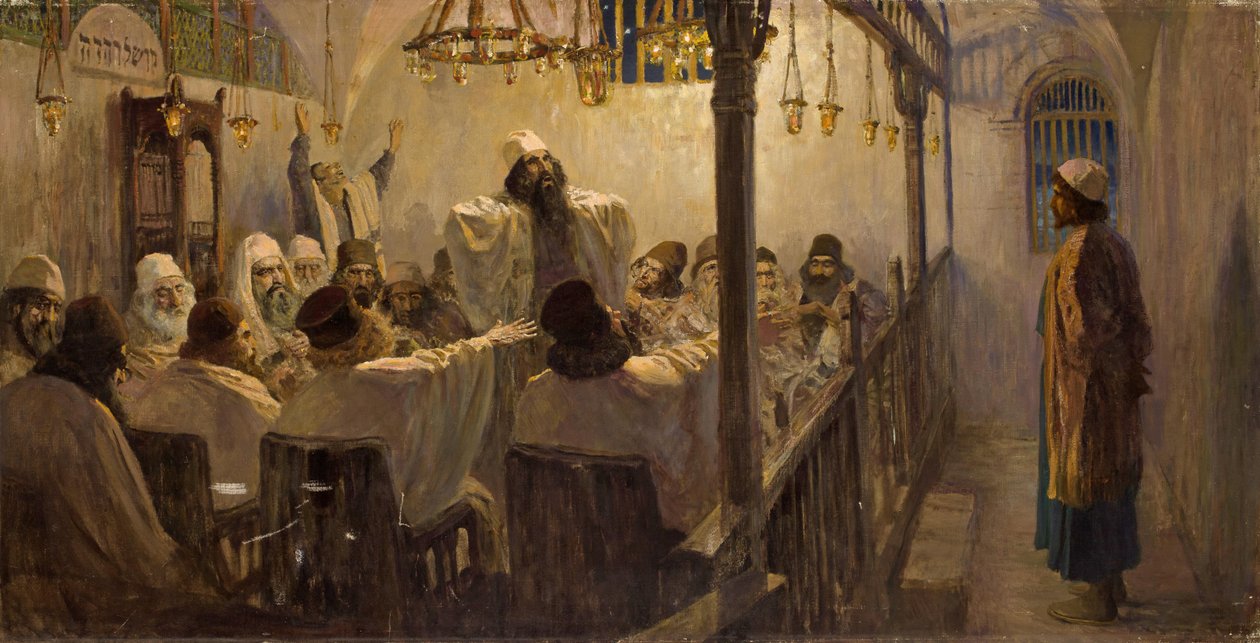 Jest winny śmierci!, 1906 autorstwa Vasilij Dmitrievich Polenov