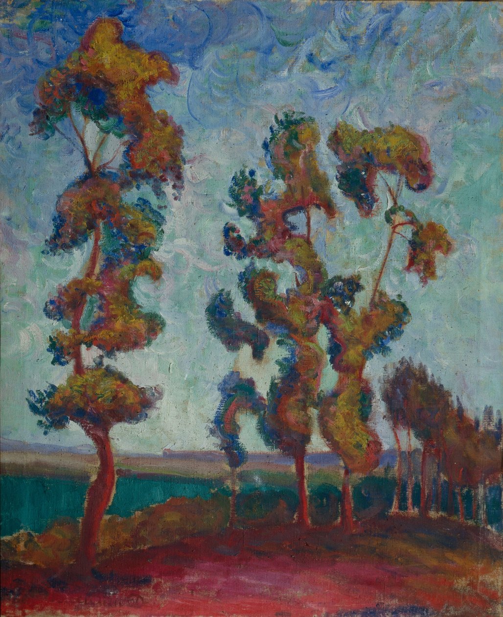 Młode Dęby, 1915 autorstwa Vasily Ivanovich Denisov