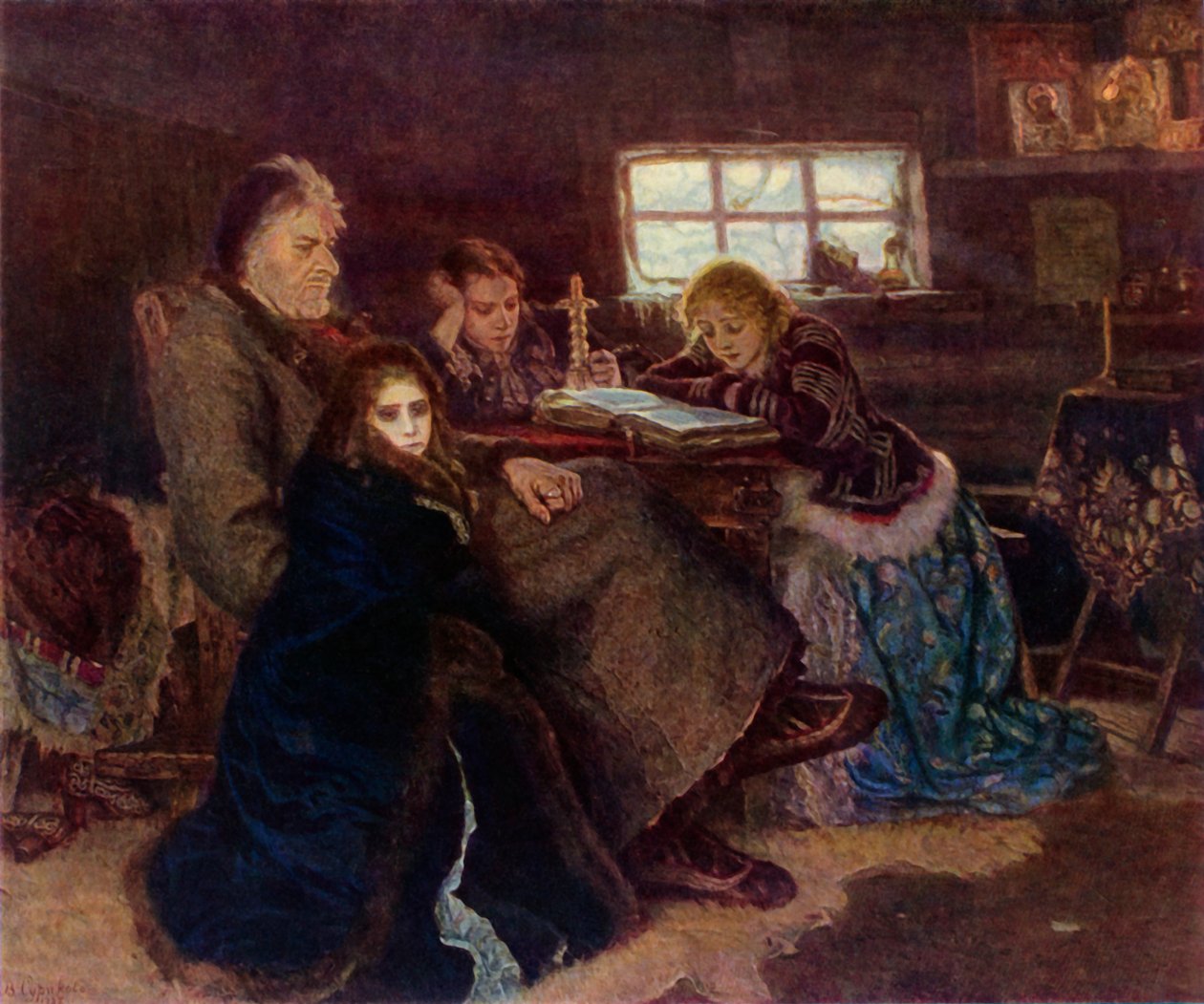 Mieńszykow w Bieriezowie, 1883, 1965. autorstwa Vasily Surikov