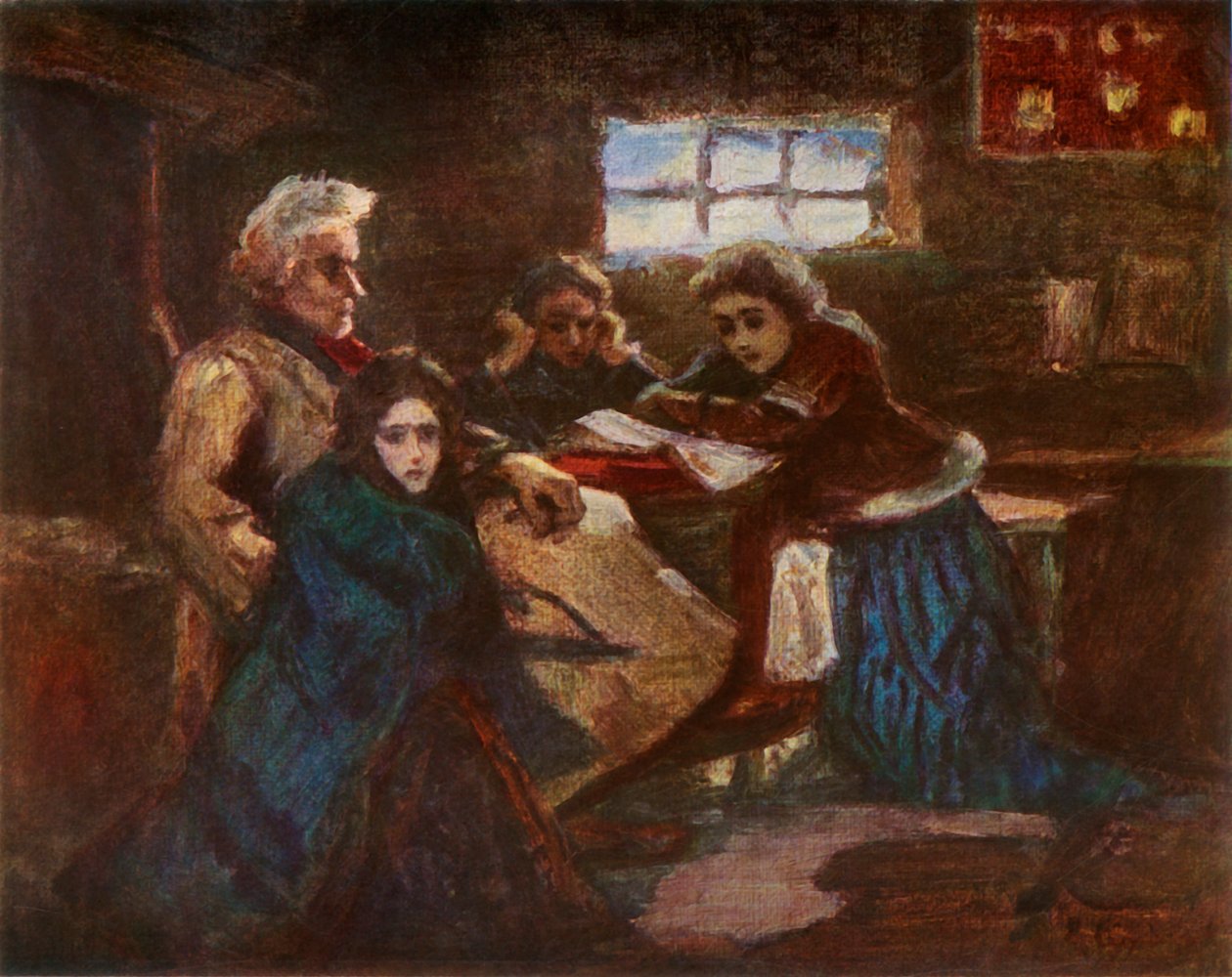 Mieńszykow w Bieriezowie badanie, 1881, 1965. autorstwa Vasily Surikov