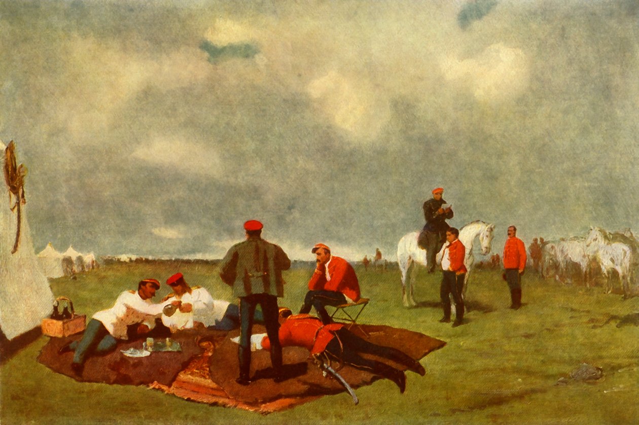 Obóz wojskowy, koniec XIX wieku, 1965. autorstwa Vasily Vereshchagin
