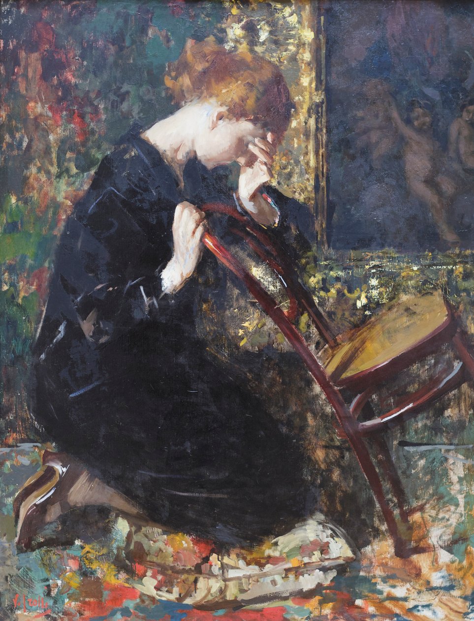 Modlitwa poranna autorstwa Vicenzo Irolli