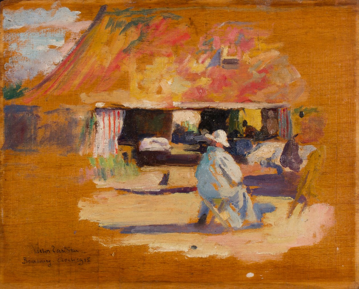 Bourbourg 1915 autorstwa Victor Francois Tardieu