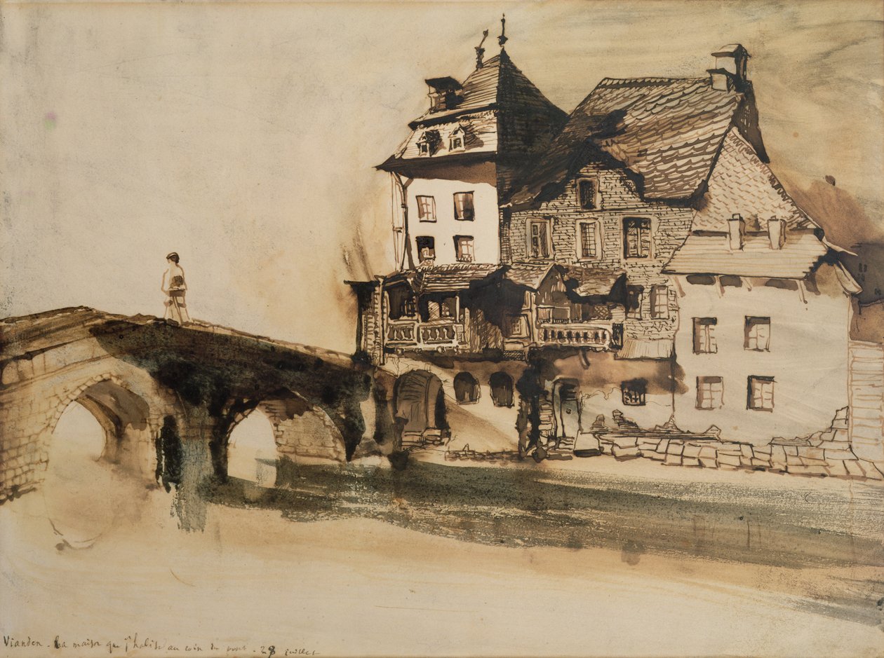 Widok na freski na lewej ścianie, c.1303-05 (po renowacji) autorstwa Victor Hugo
