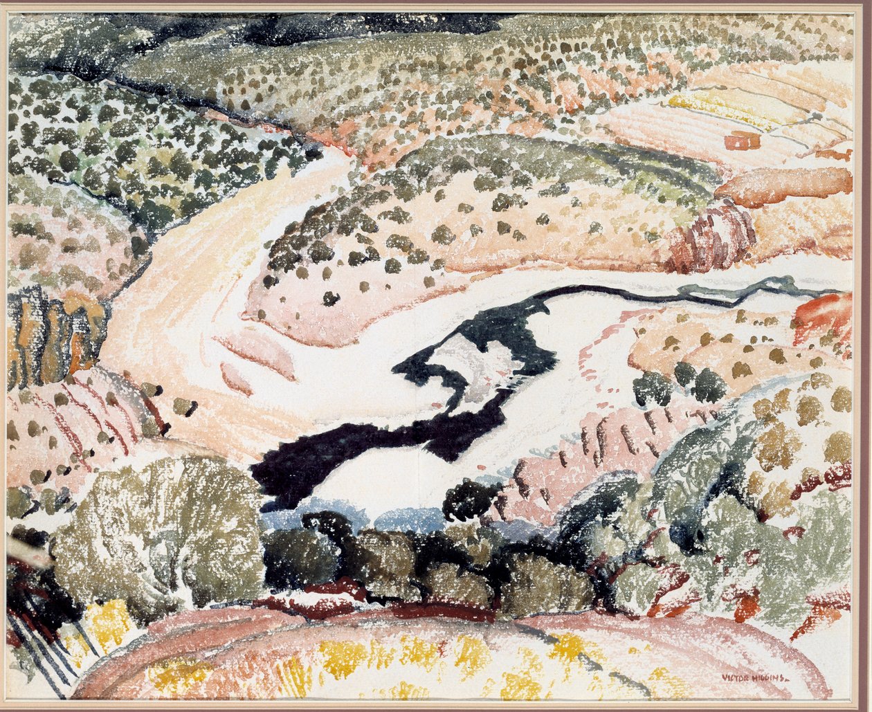 Arroyo Landscape autorstwa Victor Higgins