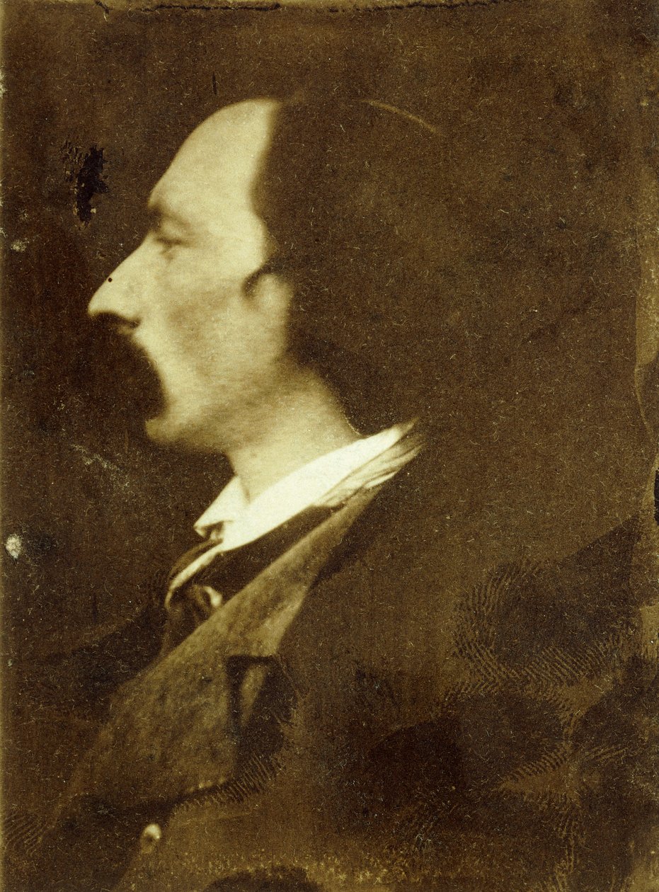 Portret Auguste Vacquerie autorstwa Victor Hugo