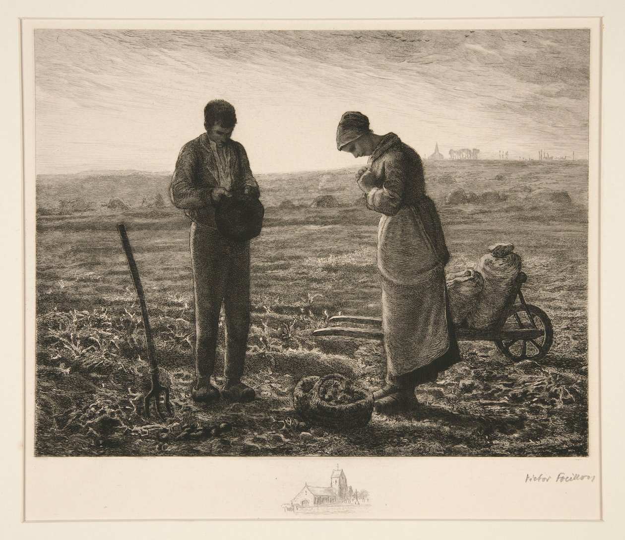 Anioł Pański autorstwa Victor Louis Focillon