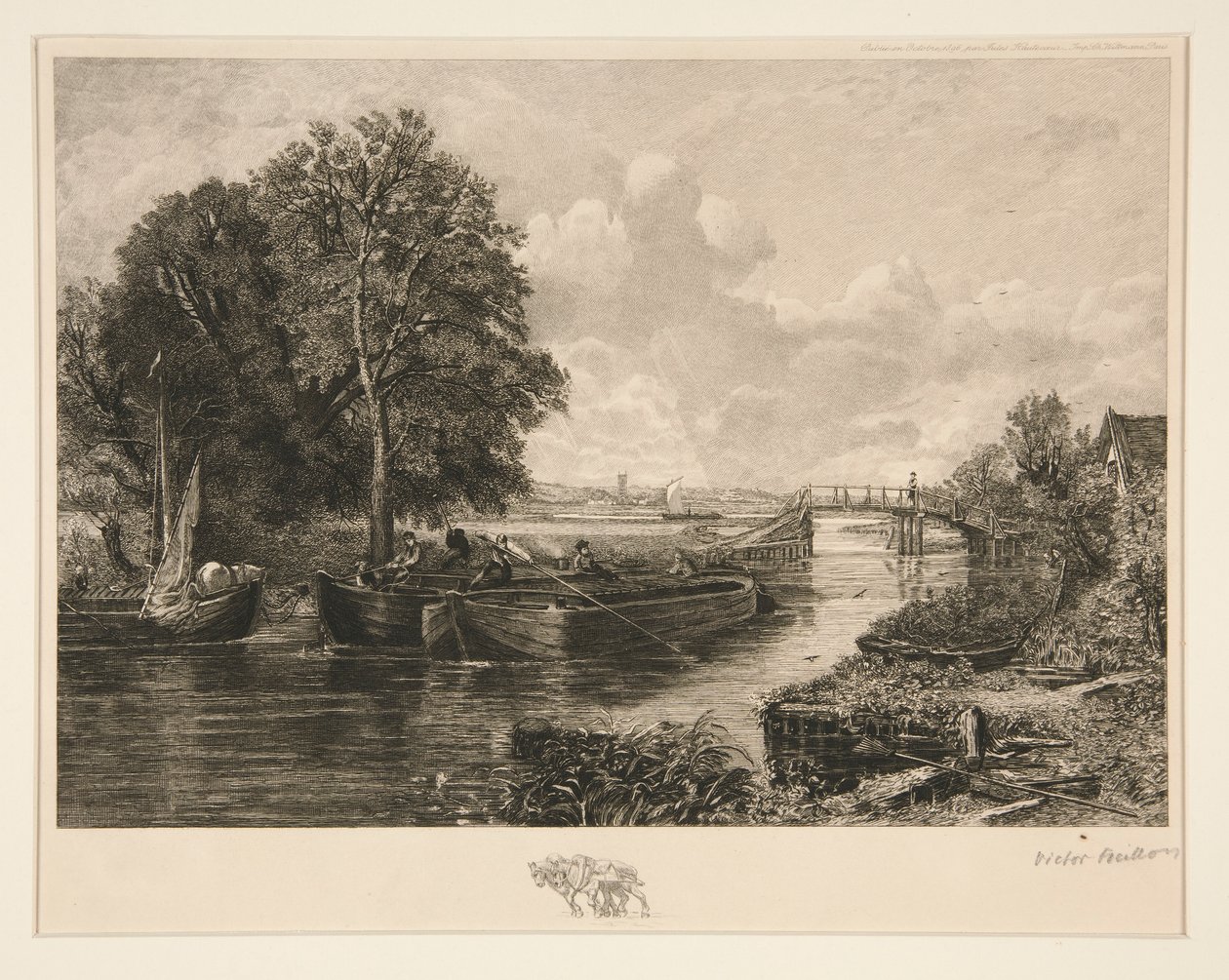 Zobacz na Stour autorstwa Victor Louis Focillon