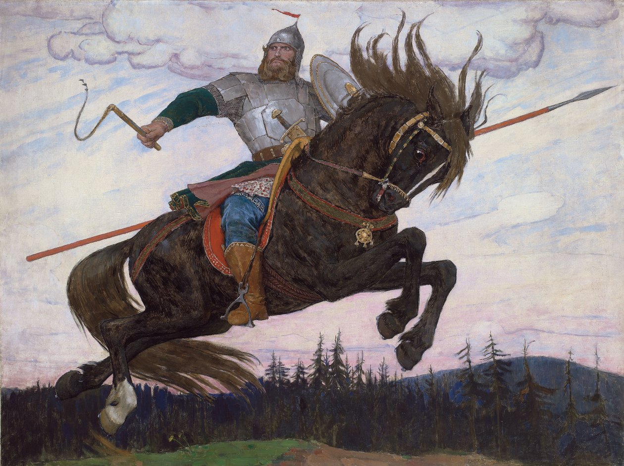 Bogatyr, 1920 autorstwa Victor Mikhailovich Vasnetsov