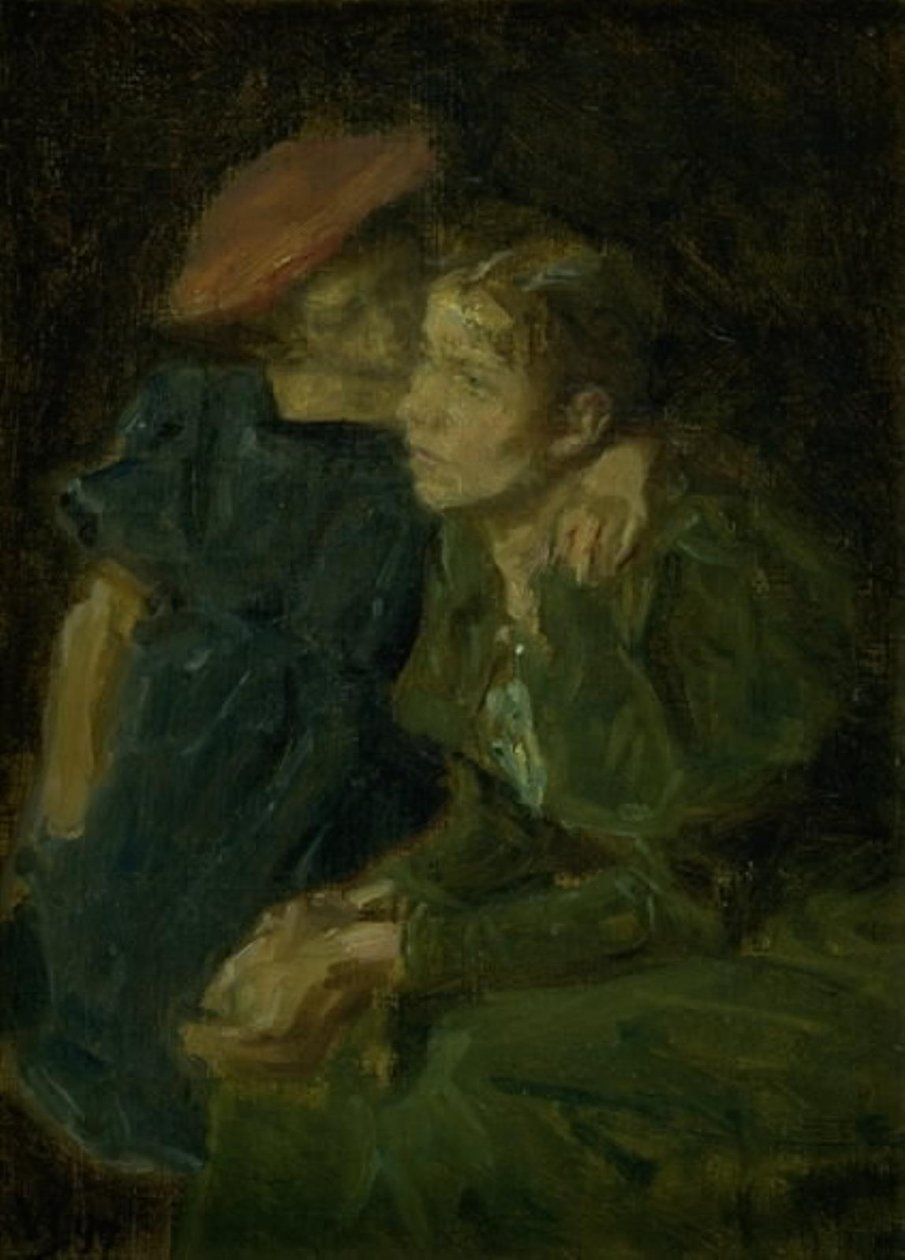 Nanna i jej matka autorstwa Viggo Johansen