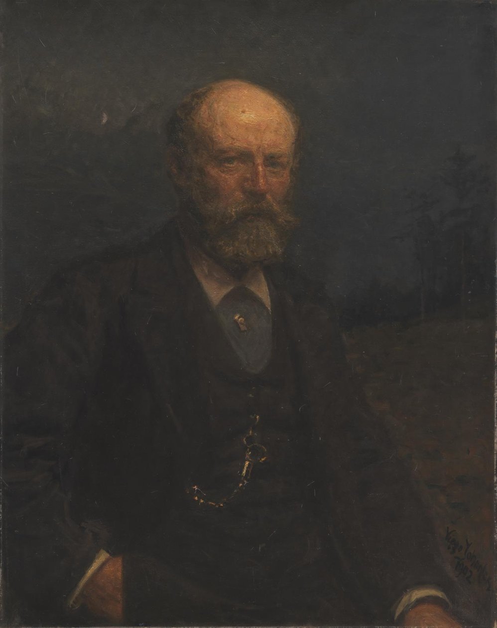 Autoportret autorstwa Viggo Johansen