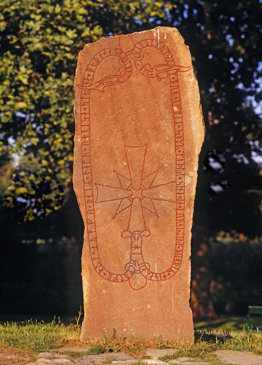 Kamień runiczny, Mariefred autorstwa Viking