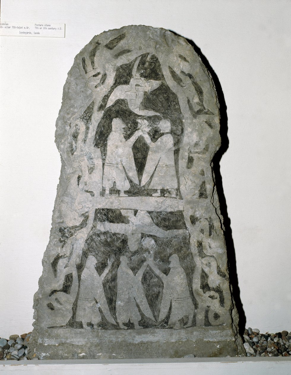 Kamień runiczny VII-VIII wiek autorstwa Viking