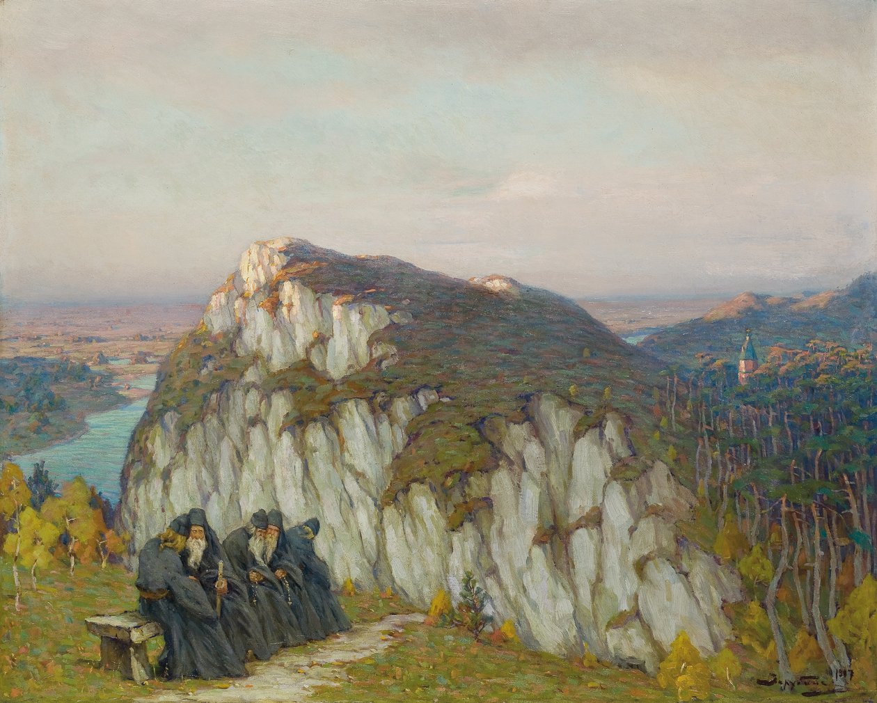 Głos ciszy, 1907 autorstwa Viktor Ivanovich Zarubin