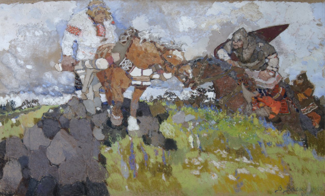 Mikuła Sielaninowicz, 1917 autorstwa Viktor Mikhaylovich Vasnetsov