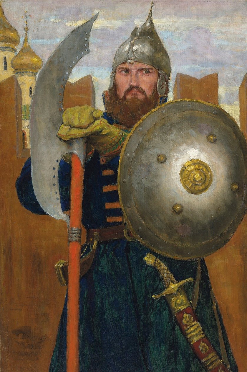 Na straży autorstwa Viktor Mikhaylovich Vasnetsov
