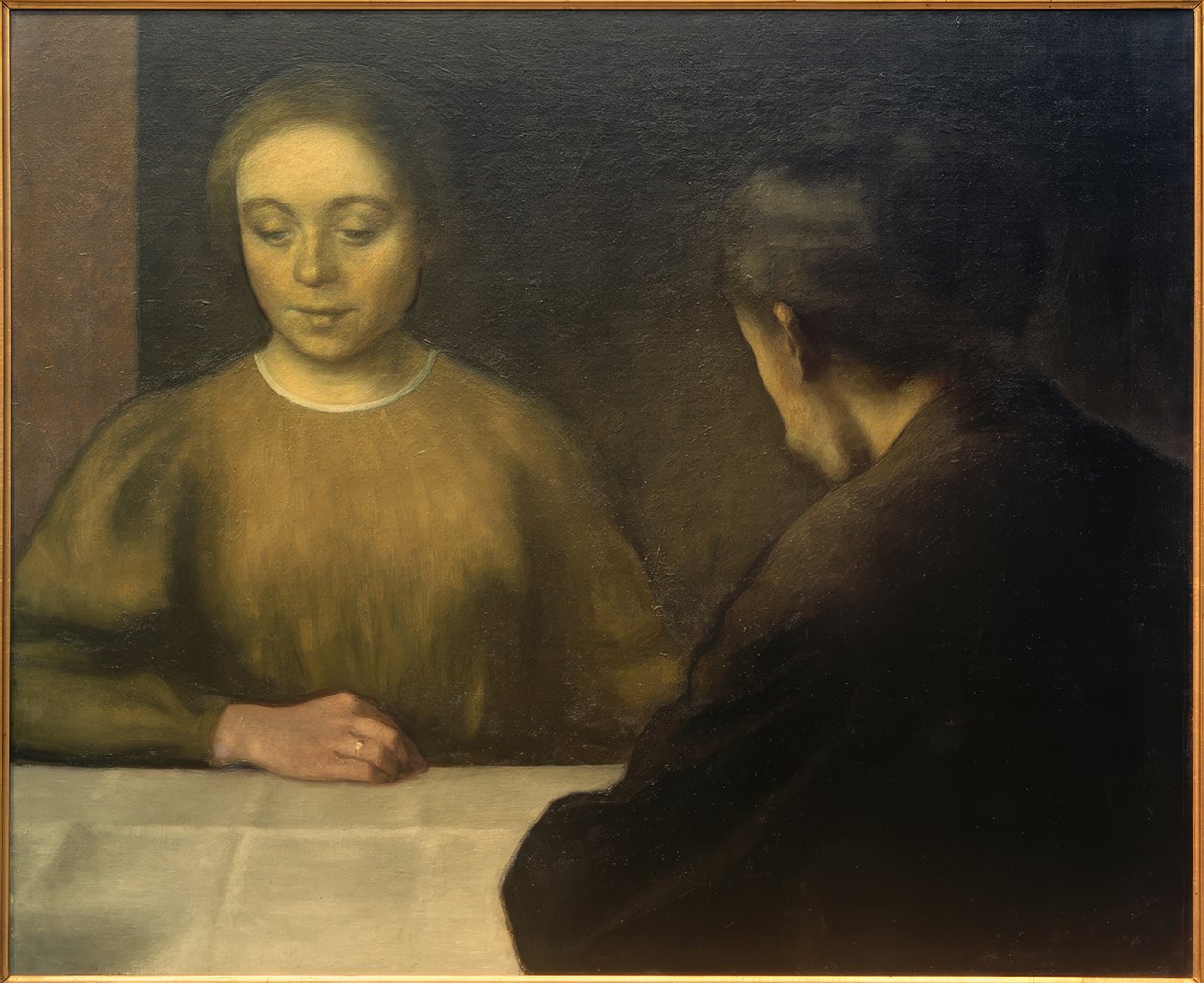 Para Hammershöi autorstwa Vilhelm Hammershoi