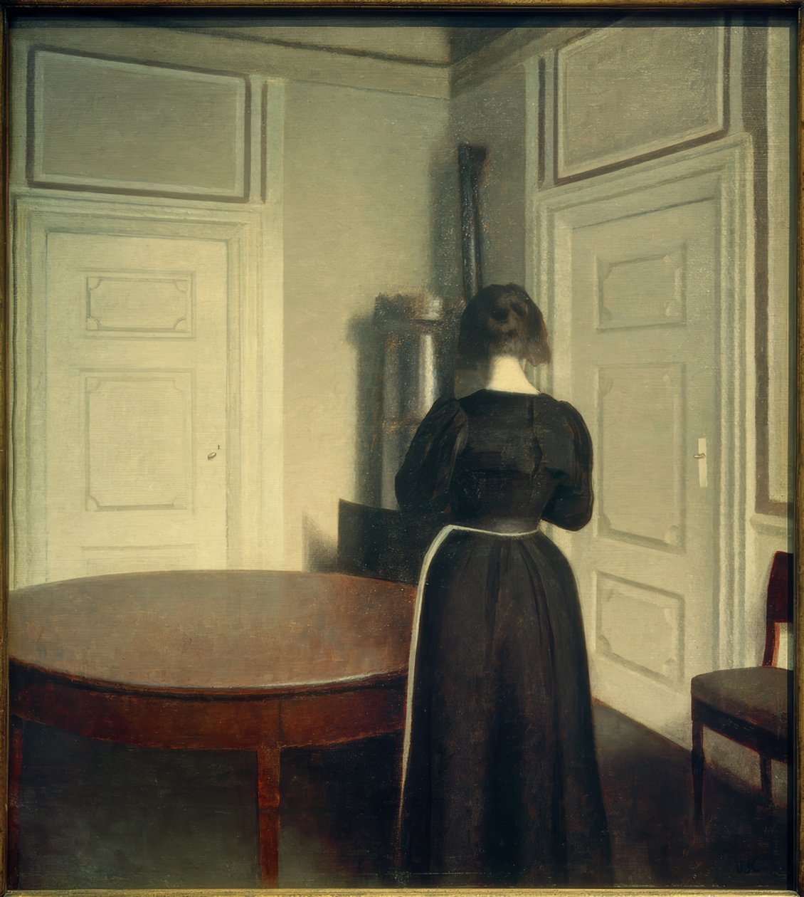 Wnętrze, 1899 autorstwa Vilhelm Hammershoi